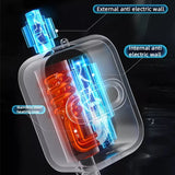 Mini calentador de agua calefón ducha calienta en 3 seg color blanco 3.500w