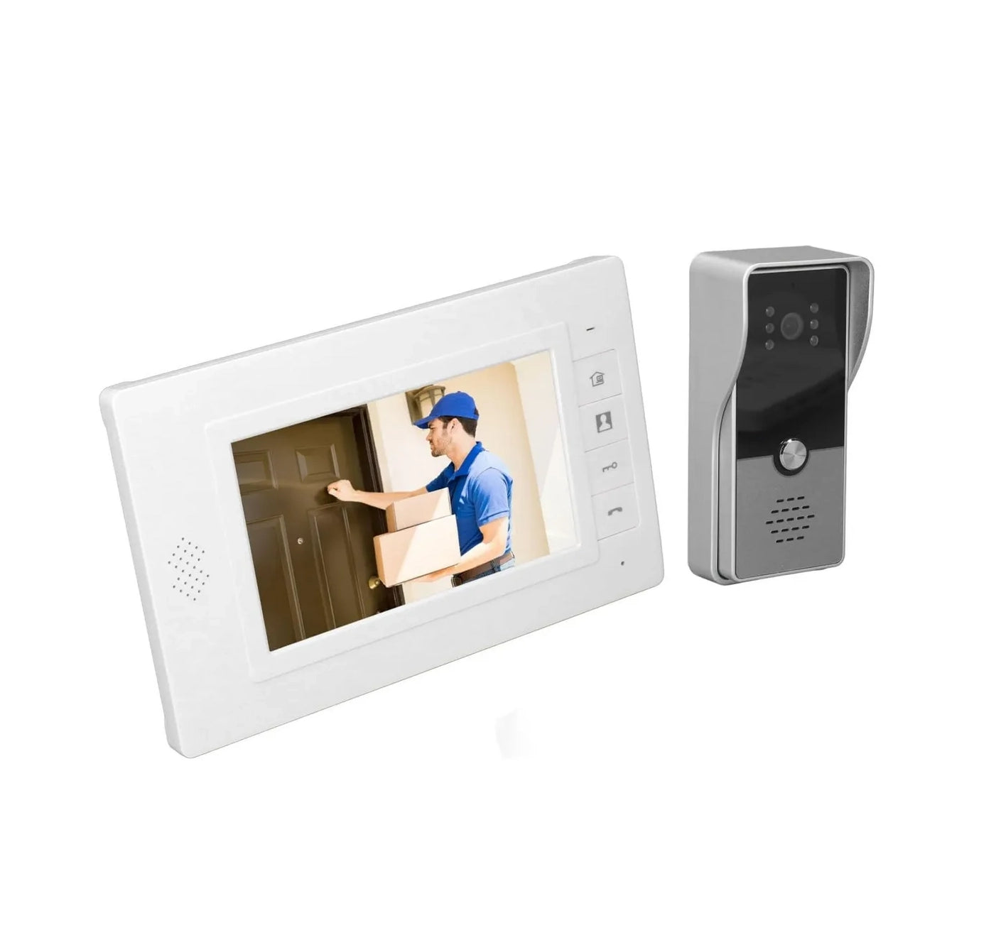 Video Portero Impermeable Mas Pantalla Lcd 7'' Y Accesorios