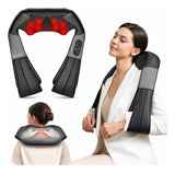 Masajeador Eléctrico Nekteck Shiatsu para Cuello y Hombros | Inalámbrico Recargable con Calor