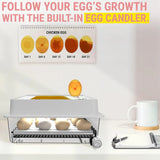 Incubadora De Huevos Obi-36 Para 36 Huevos con Control De Temperatura 110V