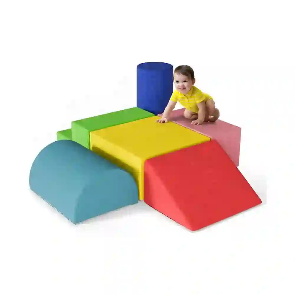 TOLEAD Set de Escalada de Espuma para Niños Pequeños – Climb & Crawl Indoor