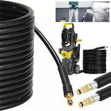 10m Tubo De Manguera Limpia Presión Para Karcher K2 K3 K4 K5 Negro