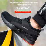 Zapatos de Seguridad Ligeros para Hombre | Puntera de Acero | Antipinchazos