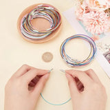 30 Pcs Collar De Acero Inoxidable Gargantilla Memoria