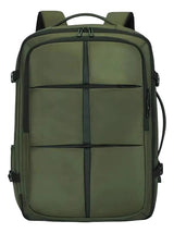 Mochila Viaje Carry On 40Litros Porta Notebook Reforzada Diseño de Tela Lisa