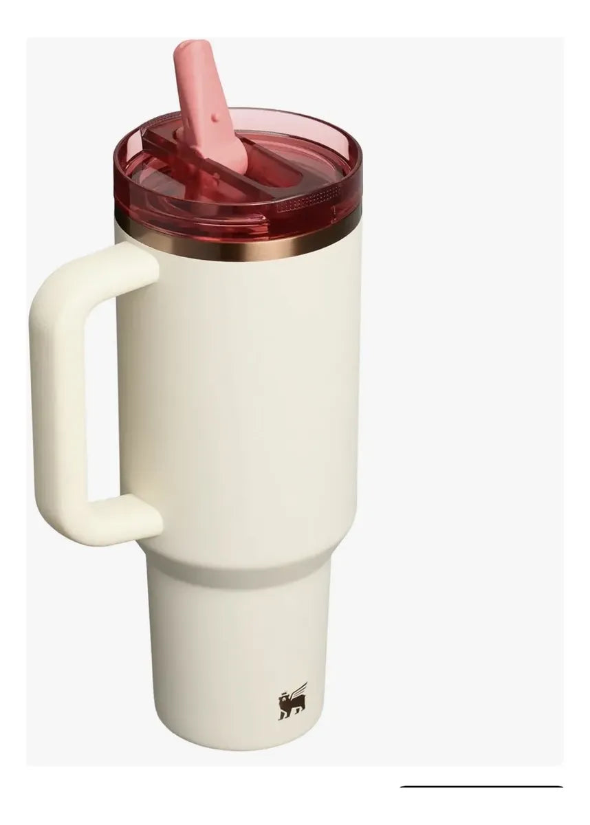 Stanley Quencher Protour 1.18l Hidratación Cream Rose Gold
