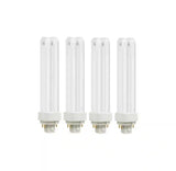 Bombilla Fluorescente Compacta Satzol Plc-18w 2700k De 4 Pin