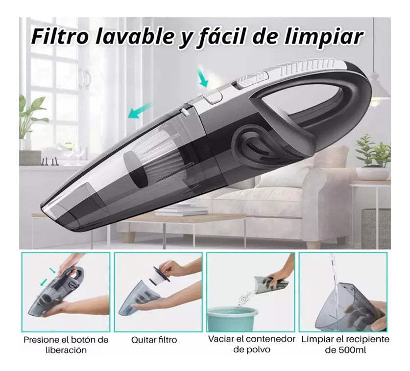 Aspiradoras Coche Aspiradoras Portátiles Inalámbricas Mano