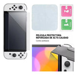 Estuche Protector Para Nintendo Switch Oled Pack 17 En 1