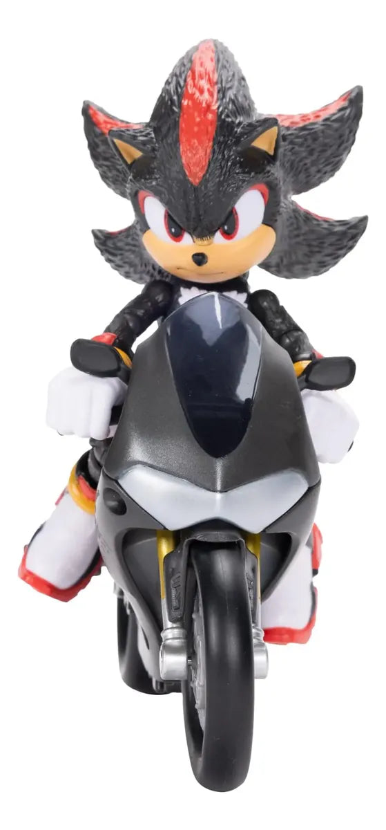Figura De Acción Sonic The Hedgehog Movie 5 Con Vehículo