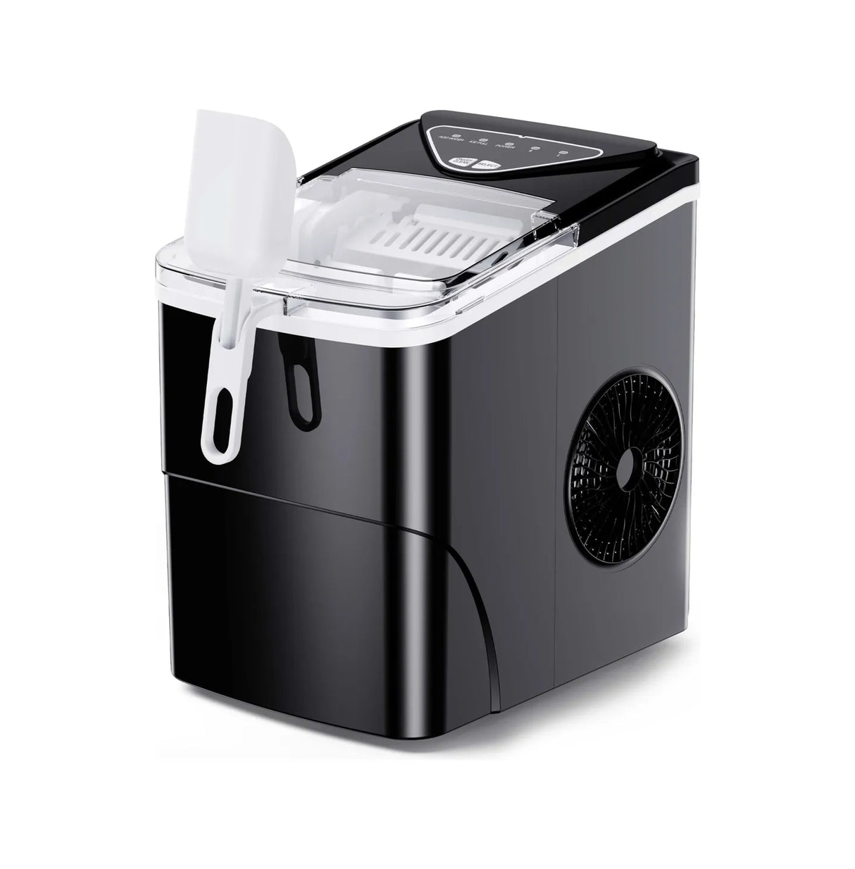 Máquina De Hielo De Encimera Silonn 26 Kg/24 H, 9 Cubitos