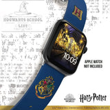 Harry Potter Edición Hogwarts - Correa de Silicona para Apple Watch y Smartwatch Android con un Pin de 22mm