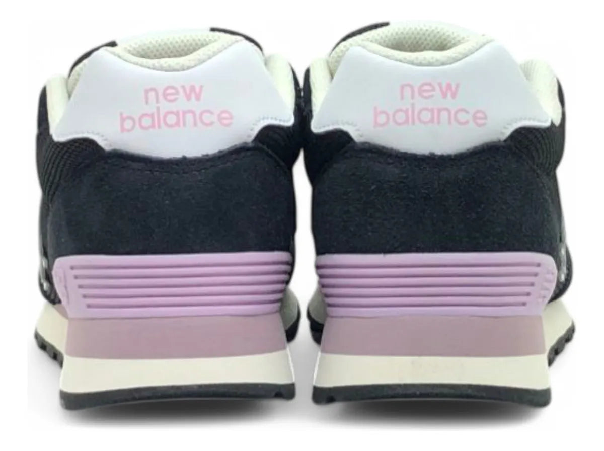Zapatilla New Balance Mujer Wl515cbr Negro Rosa Lila