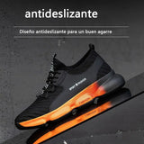 Zapatillas de Seguridad Industriales Air Cushion | Puntera de Acero | Antipinchazos |