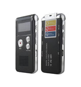 Grabadora Digital Profesional De Voz Sonido 8gb Mp3 Color Negro