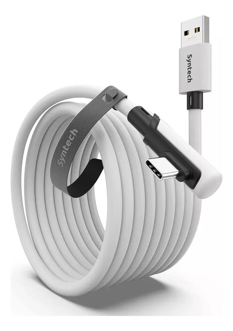 Link Cable 20 FT Compatible with Oculus/Meta Quest 3/Meta Quest2/Pro/Pico 4/Ultra Accessories and Pc/Steamvr, High Speed PC Data Transfer, USB 3.0 to USB C Cable for VR Headset