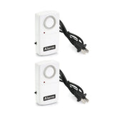 Alarma de Corte de Energía QWORK 120 dB con Indicador LED – Pack de 2