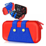 Estuche Protector Duro + Lamina Mica Nintendo Switch Oled