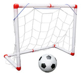 Arco de Fútbol Infantil KPTOYS con Malla, Pelota e Inflador