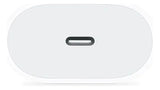 Pack cable usb C to lightinging cable 1 mt + usb-c 20w power adapter original