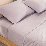 Sábanas 2 Plazas Arredo Extra Suaves Lisas Lila