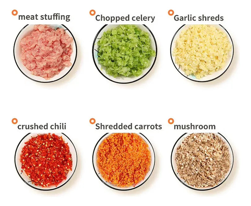 Licuadora Eléctrica Trituradora de verduras Recargable