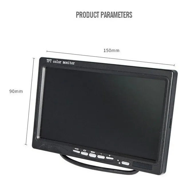 Mini Pantalla Tv Monitor Hd De 7 Pulgadas pantallas de coche portátil