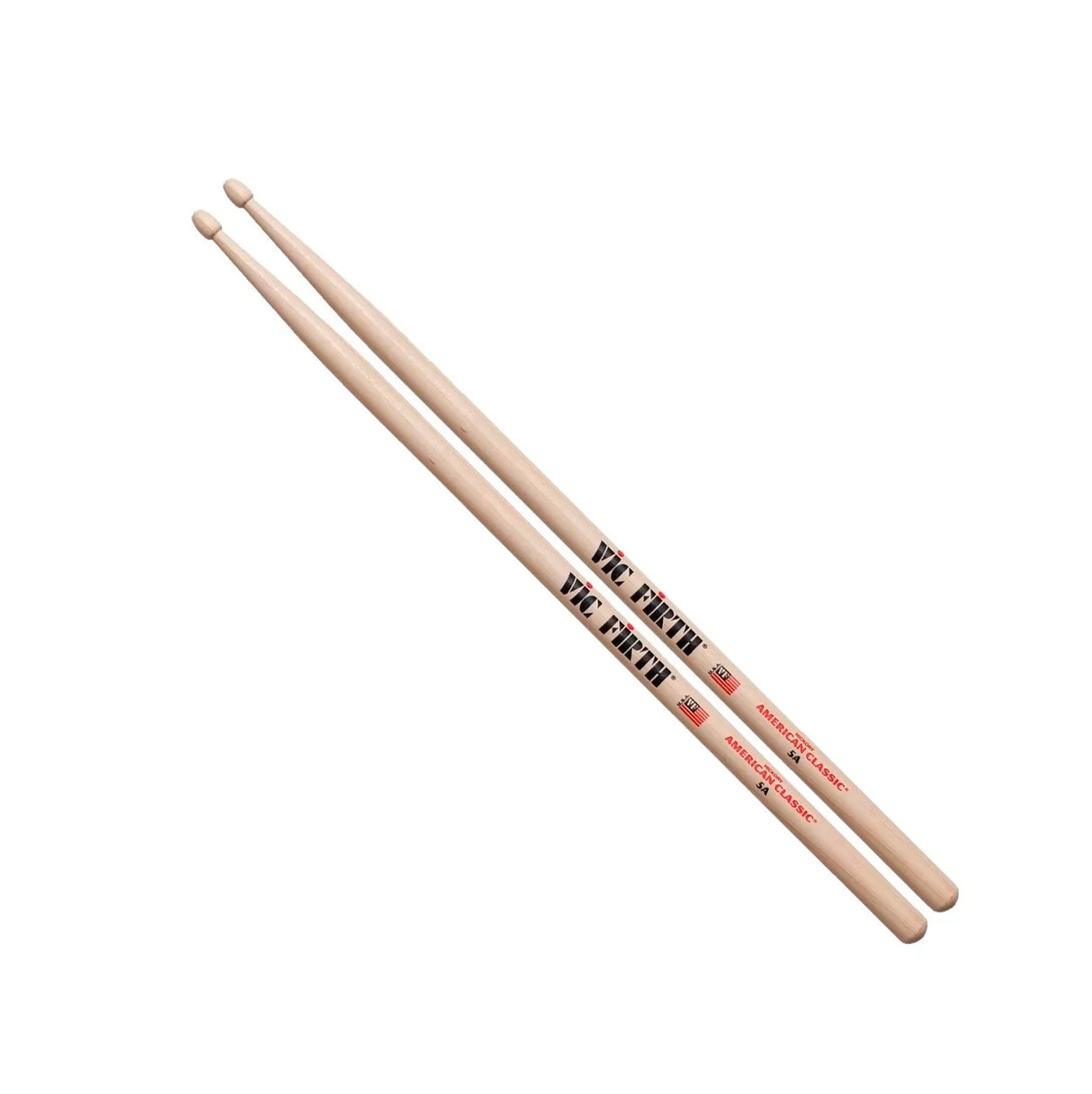 Baquetas Vic Firth American Classic 7a 5a 5b Punta Madera