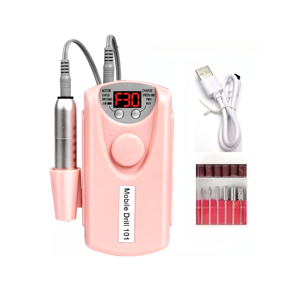 Torno Profesional Uñas 30000rpm Torno Para Pies Drill