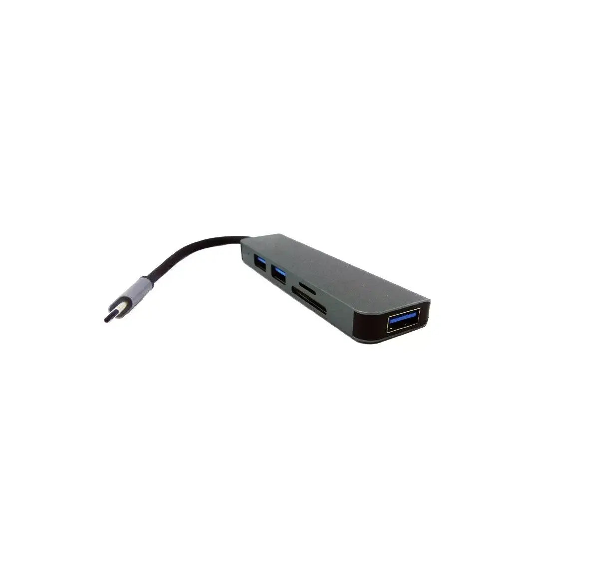 ADAPTADOR TIPO C 5 EN 1 USB C CON LECTOR DE TARJETAS