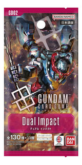 Bandai Gundam Card Game Dual Impact GD02 – Caja de 24 Sobres (1 Sobre Abierto)