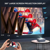 MINI Proyector Fudoni De 14000l, 1080p, Wifi, Con Android