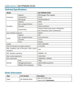 Dahua Bobina De Cable Utp Blanco 100% Cobre Cat 5e 305 Mts