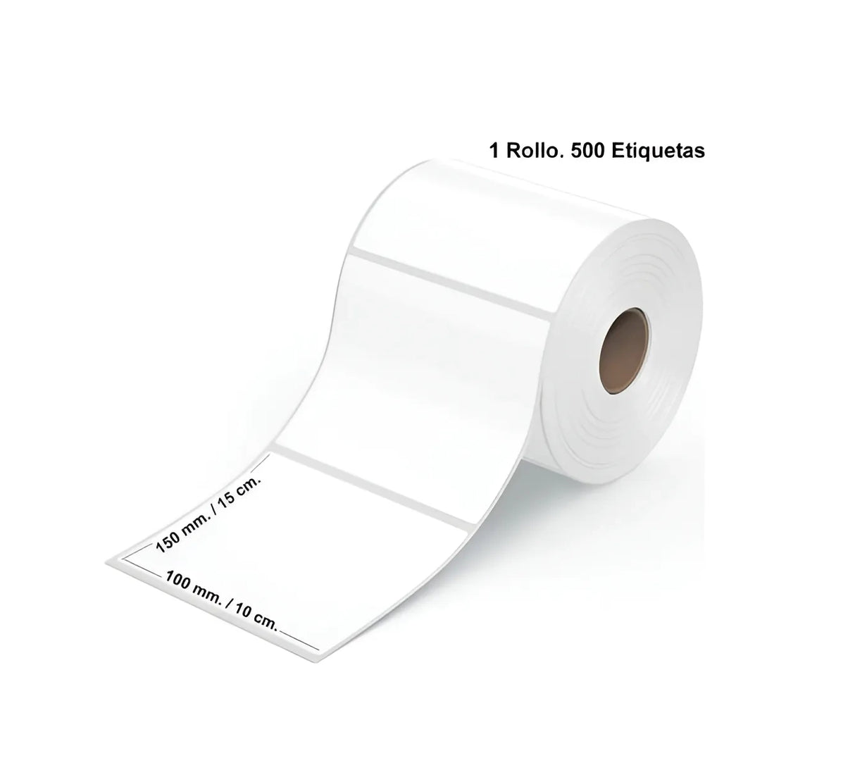 Rollo De Etiquetas Termicas Autoadhesivas 100x150. 250 etiquetas
