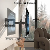 Soporte De Tv Led Lcd Hb 502 De 32 A 70 Pulgadas Color Negro CP502