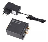 Convertidor De Audio Digital Óptico/coaxial A Análogo Rca