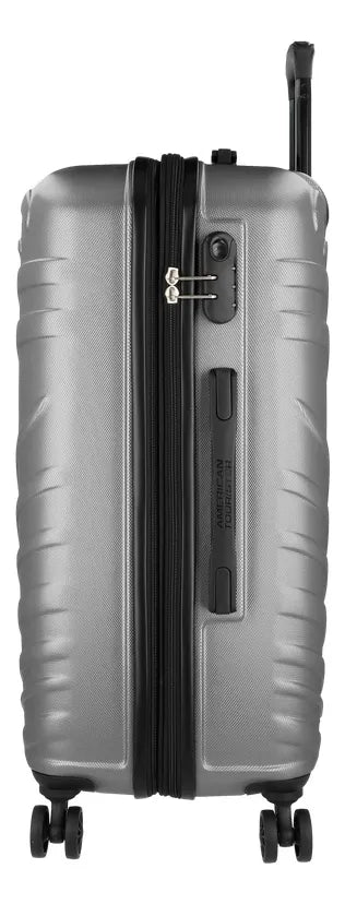 Maleta Mediana American Tourister Tesa 2.0 4.5 kg Plateado