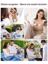 Extractor de leche portátil doble Momcozy S12 Pro de 24 mm