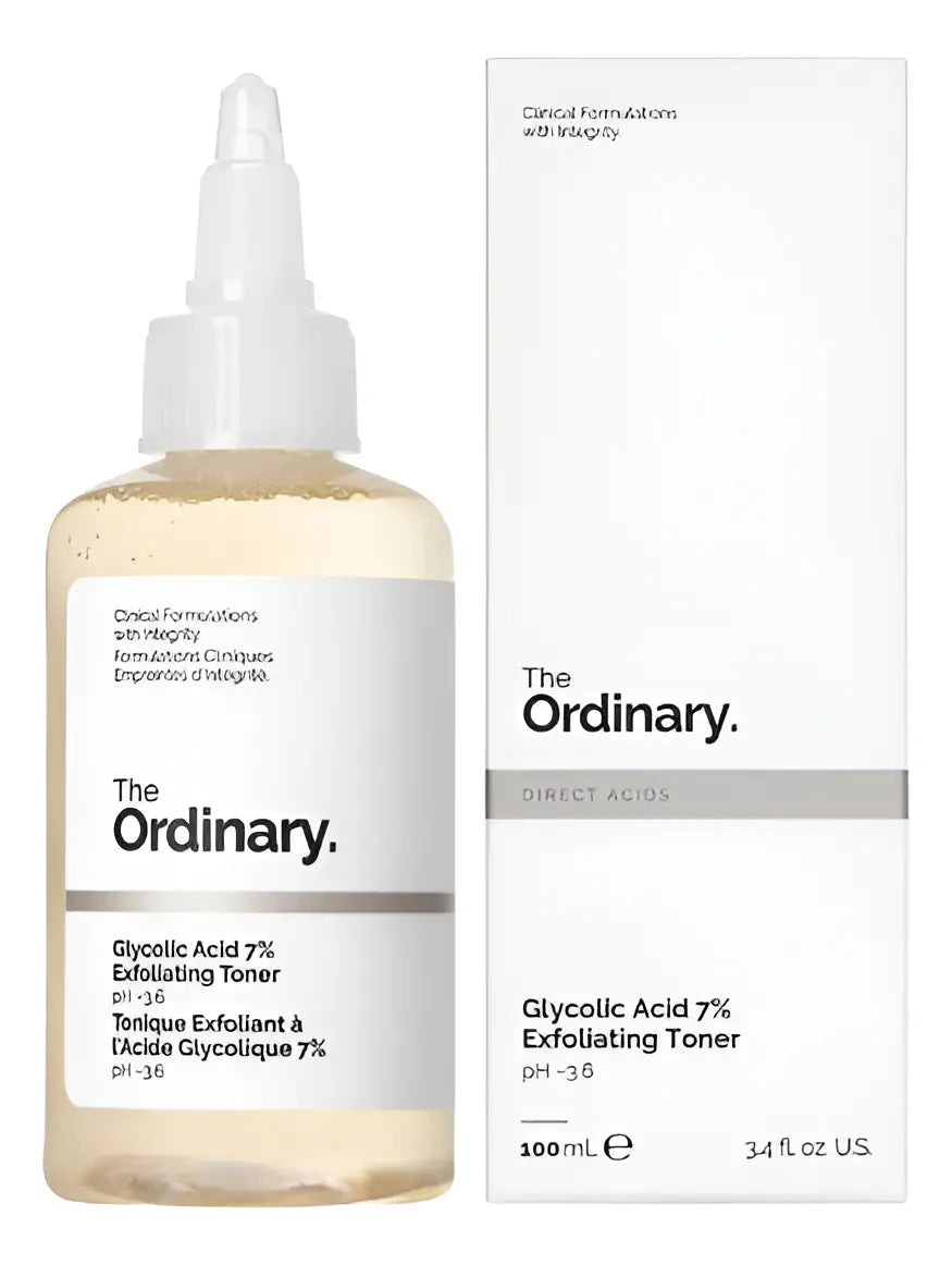 The Ordinary Glycolic Acid 7% Exfoliating Toner 100 ml – Tónico Exfoliante Facial