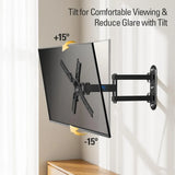 Soporte de Pared Dream para Monitor y TV hasta 106 cm – Negro