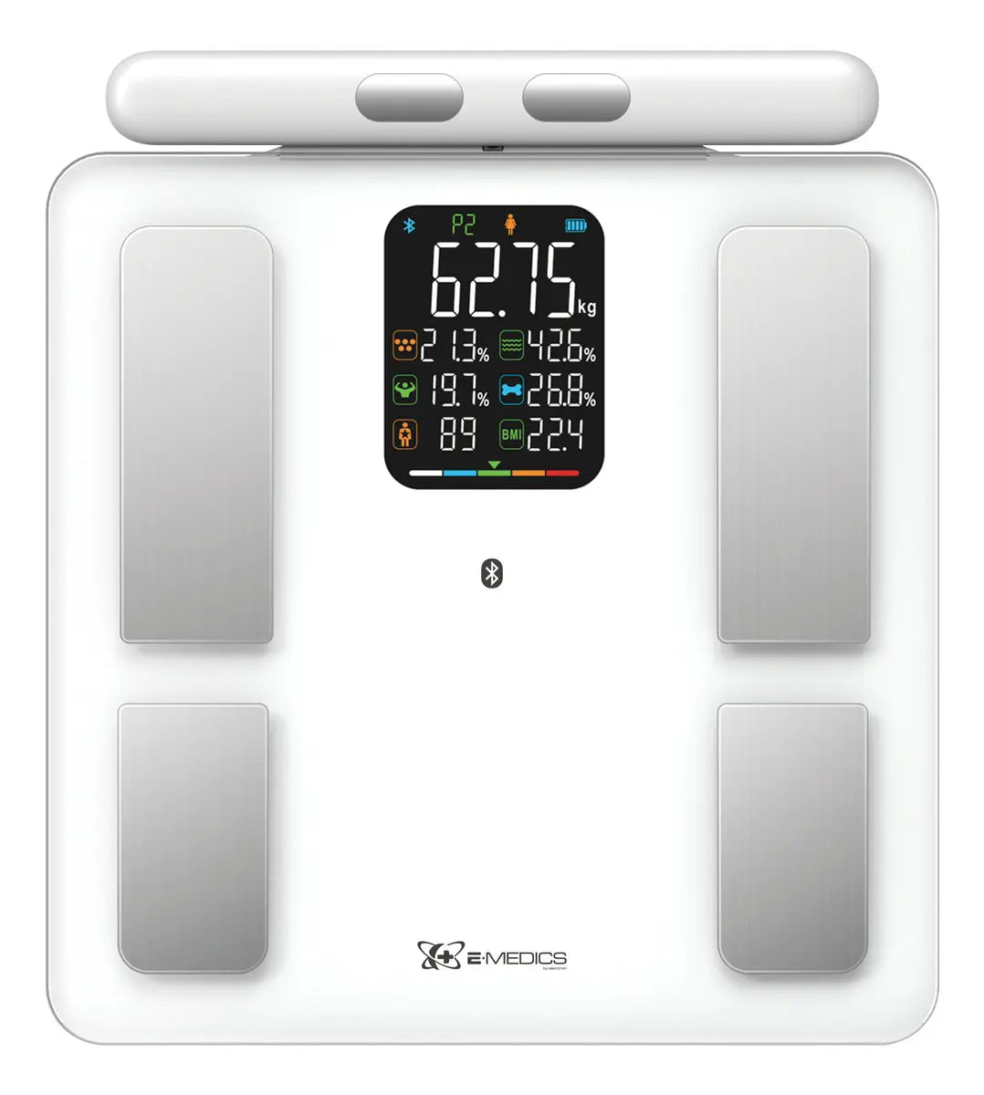 Balanza Inteligente Electron EM-04 Health Pro Manager | Bluetooth | Bioimpedancia Segmental