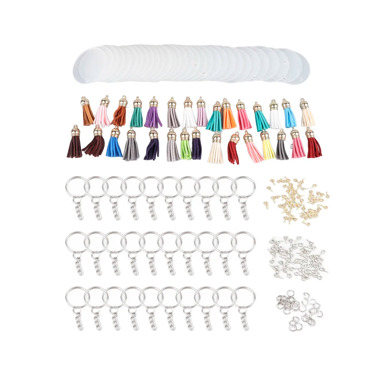 Kit De Llaveros Acrílico De 30 Uds.