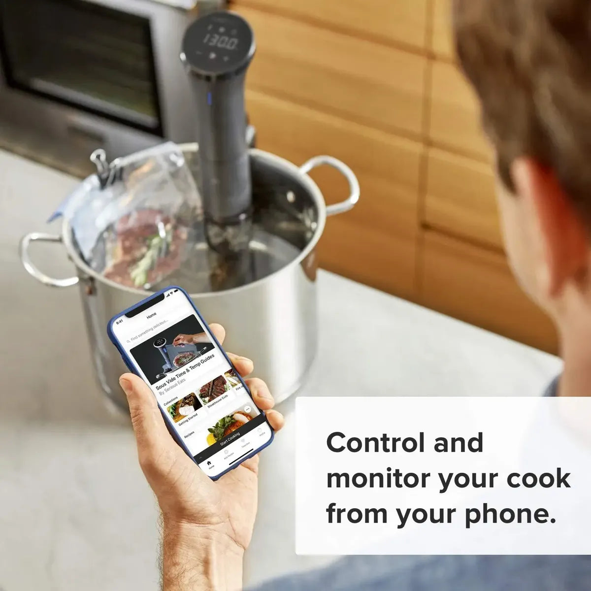 Sous Vide Precision Cooker Anova Culinary Nano 2.0 | Cocción de Precisión Inteligente Bluetooth 110V
