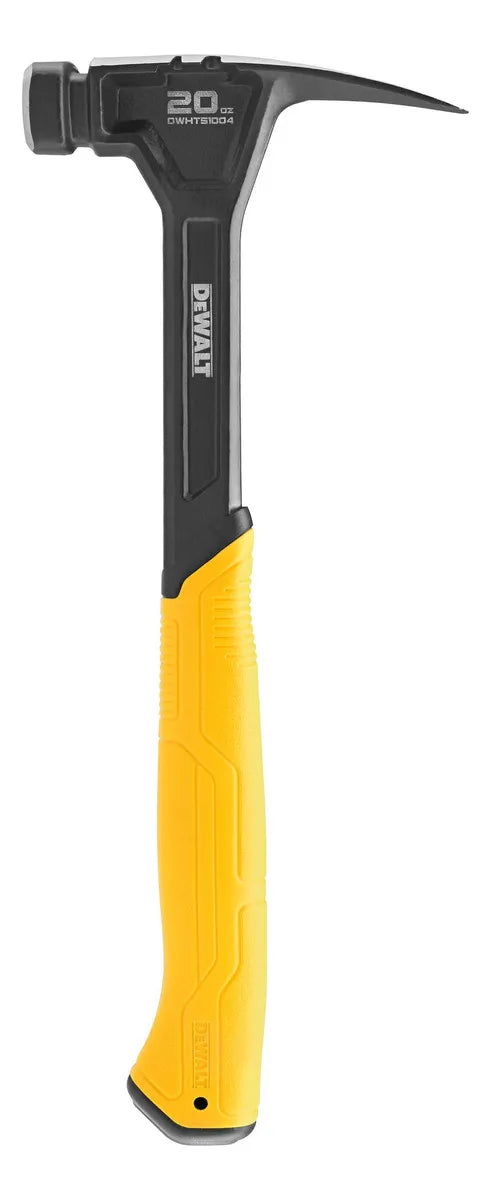 Martillo De Uña Recta Carpintero de Acero de 20 Onzas DeWalt DWHT51004