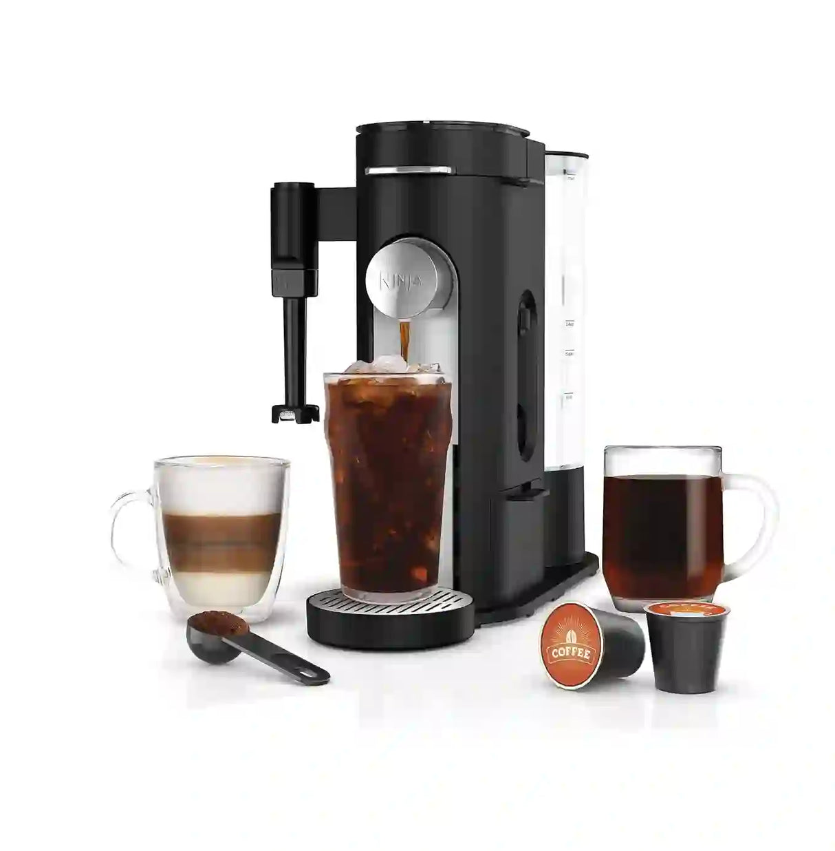 Cafetera Ninja Pb051 Taza A 24 Oz Color Negro