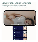 Smart Baby Monitor Camera Owlet Cam 2 W/ Hd Video & Audio