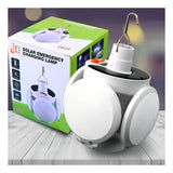 Ampolleta Solar Led De Emergencia Recargable / 40 W Luz Blanco frío