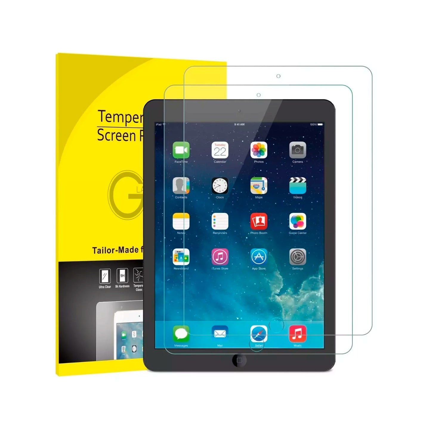 Pack 2 Laminas Pantalla Para iPad (todos Los Modelos)