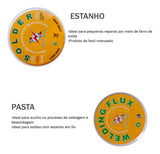 Kit Soldador Profesional De 60w Estaño Pasta De Soldar