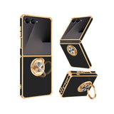 Funda Fingic para Samsung Galaxy Z Flip7 5G con Anillo Giratorio 360° – TPU Antigolpes